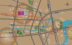 项目定边的东侧就是海底捞、盒马